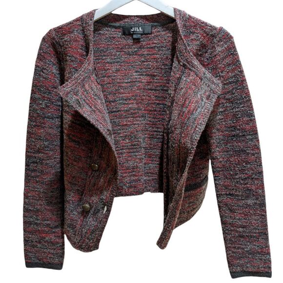 Jill By Jill Stuart Women's Double Breasted Buttoned Tweed Coat Size S - Picture 2 of 7